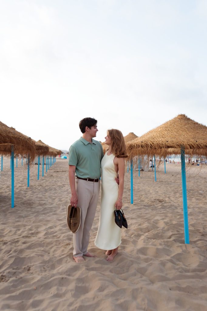Couple Engagement Proposal photography Valencia - celebration