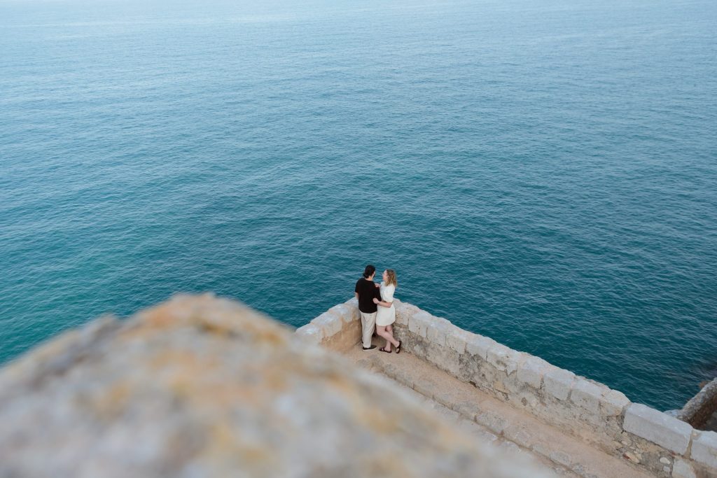 Couple Engagement Proposal photography Valencia - celebration