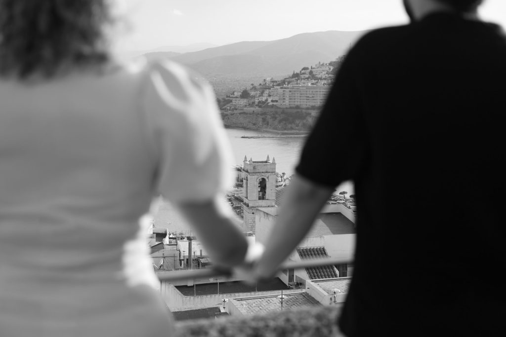 Couple Engagement Proposal photography Valencia - celebration