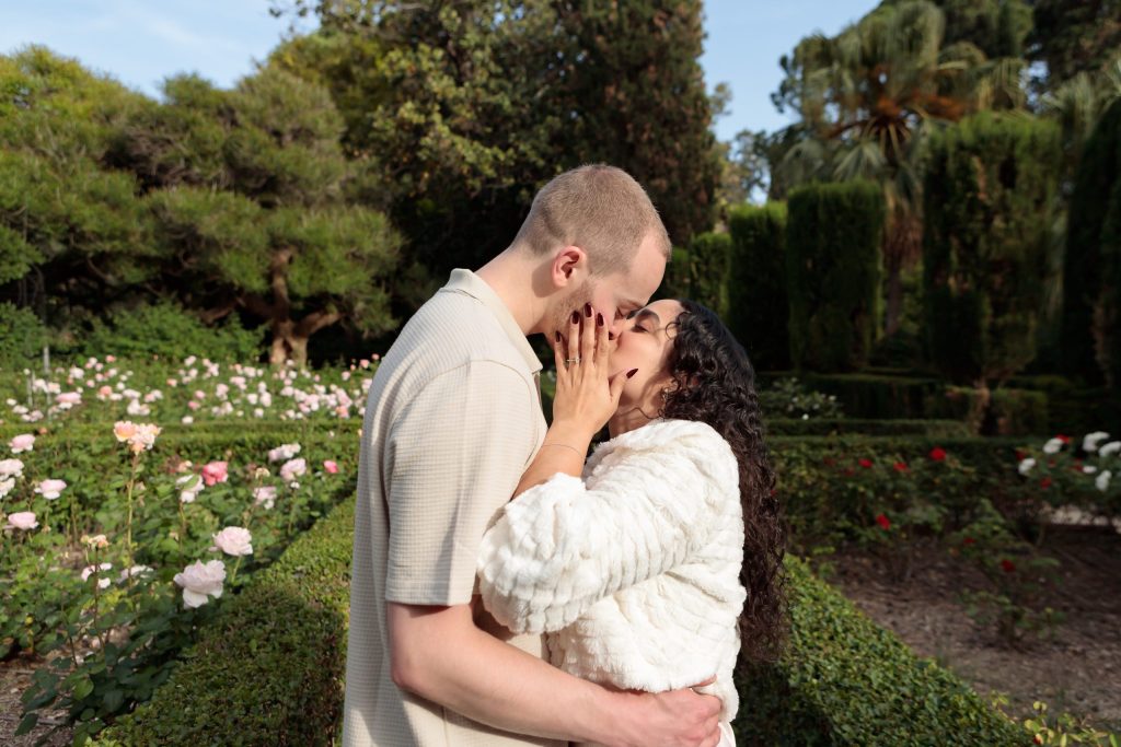 Couple Engagement Proposal photography Valencia - celebration